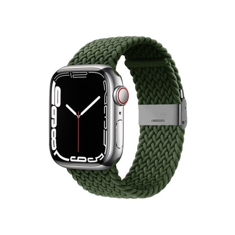 Crong Wave Band - Pleciony pasek do Apple Watch 38/40/41 mm (zielony) Crong Wave Band - Pleciony pasek do Apple Watch 38/40/41 mm (zielony)