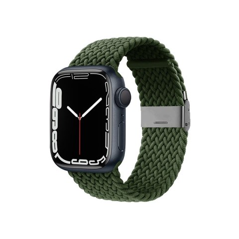 Crong Wave Band - Pleciony pasek do Apple Watch 38/40/41 mm (zielony) Crong Wave Band - Pleciony pasek do Apple Watch 38/40/41 mm (zielony)