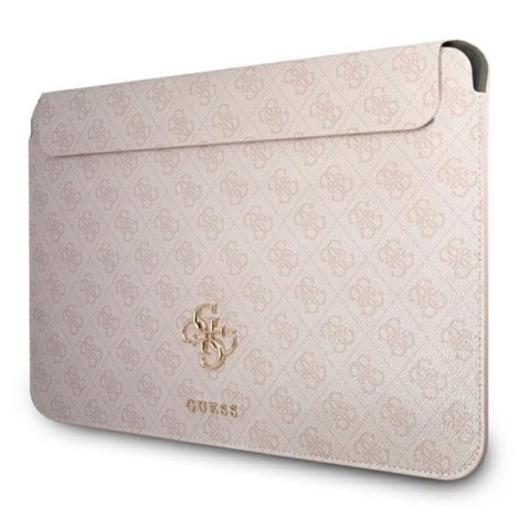 Guess 4G Big Metal Logo Computer Sleeve - Etui na notebooka 13" (różowy) Guess 4G Big Metal Logo Computer Sleeve - Etui na notebooka 13" (różowy)