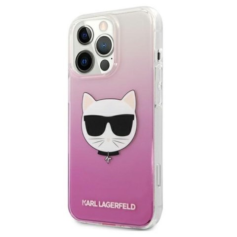 Karl Lagerfeld Choupette Head - Etui iPhone 13 Pro Max (różowy) Karl Lagerfeld Choupette Head - Etui iPhone 13 Pro Max (różowy)