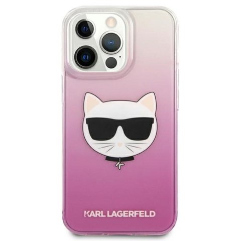 Karl Lagerfeld Choupette Head - Etui iPhone 13 Pro Max (różowy) Karl Lagerfeld Choupette Head - Etui iPhone 13 Pro Max (różowy)