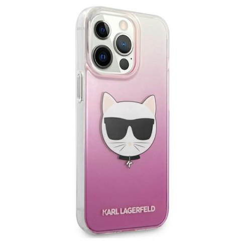 Karl Lagerfeld Choupette Head - Etui iPhone 13 Pro Max (różowy) Karl Lagerfeld Choupette Head - Etui iPhone 13 Pro Max (różowy)