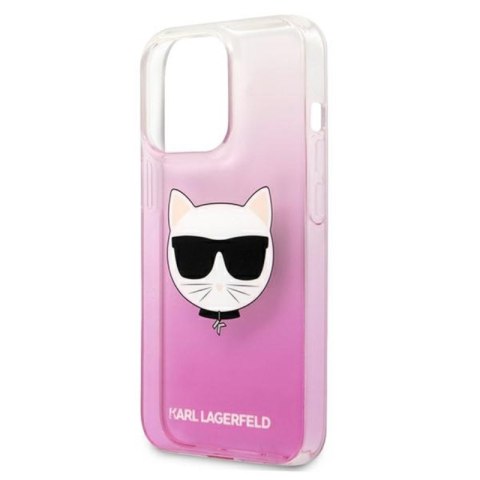 Karl Lagerfeld Choupette Head - Etui iPhone 13 Pro Max (różowy) Karl Lagerfeld Choupette Head - Etui iPhone 13 Pro Max (różowy)