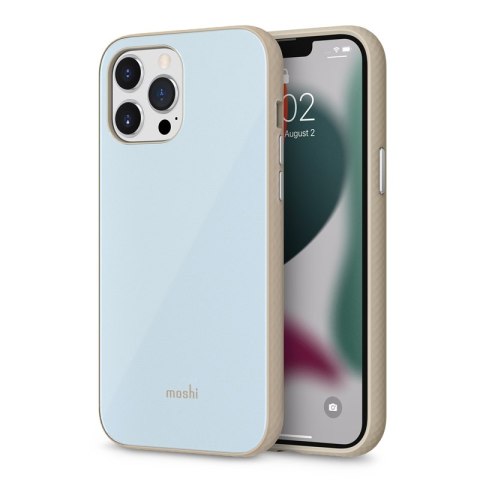 Moshi iGlaze Slim Hardshell Case - Etui iPhone 13 Pro Max (system SnapTo) (Adriatic Blue) Moshi iGlaze Slim Hardshell Case - Etui iPhone 13 Pro Max (system SnapTo) (Adriatic Blue)