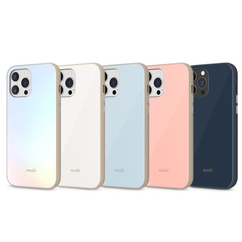 Moshi iGlaze Slim Hardshell Case - Etui iPhone 13 Pro Max (system SnapTo) (Adriatic Blue) Moshi iGlaze Slim Hardshell Case - Etui iPhone 13 Pro Max (system SnapTo) (Adriatic Blue)