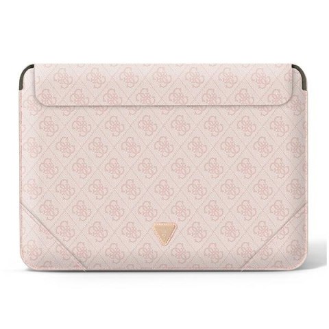 Guess 4G Uptown Triangle Logo Sleeve - Etui na notebooka 13" / 14" (różowy) Guess 4G Uptown Triangle Logo Sleeve - Etui na notebooka 13" / 14" (różowy)