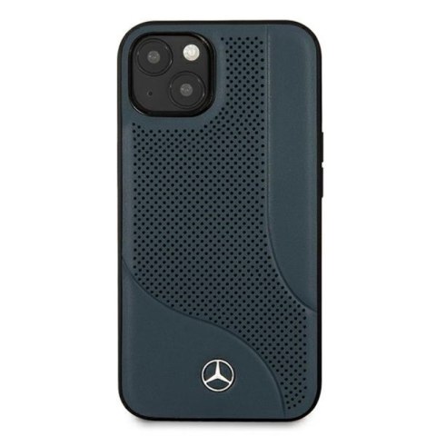 Mercedes Leather Perforated Area - Etui iPhone 13 mini (granatowy) Mercedes Leather Perforated Area - Etui iPhone 13 mini (granatowy)
