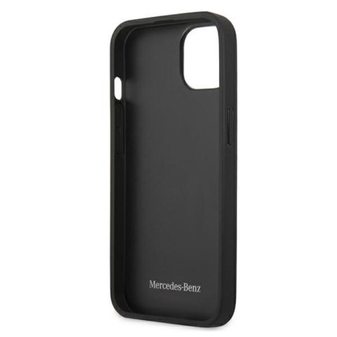 Mercedes Leather Perforated Area - Etui iPhone 13 mini (granatowy) Mercedes Leather Perforated Area - Etui iPhone 13 mini (granatowy)