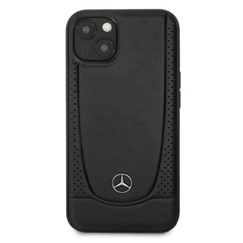 Mercedes Leather Urban Line - Etui iPhone 13 mini (czarny) Mercedes Leather Urban Line - Etui iPhone 13 mini (czarny)