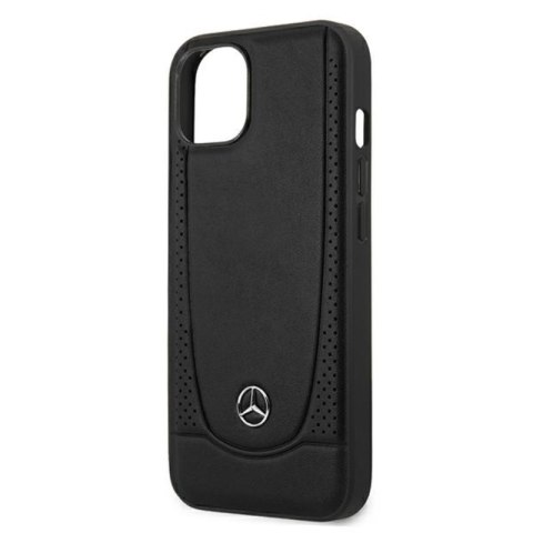 Mercedes Leather Urban Line - Etui iPhone 13 mini (czarny) Mercedes Leather Urban Line - Etui iPhone 13 mini (czarny)