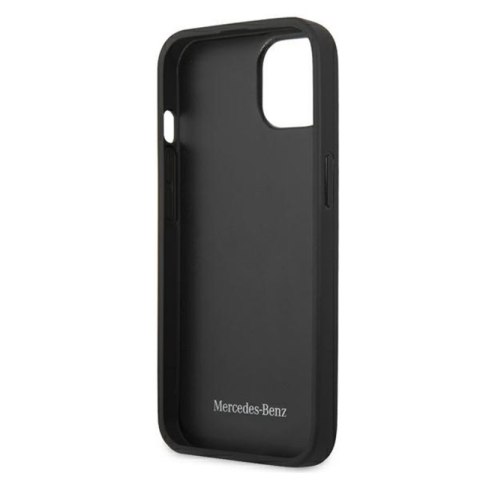 Mercedes Leather Urban Line - Etui iPhone 13 mini (czarny) Mercedes Leather Urban Line - Etui iPhone 13 mini (czarny)