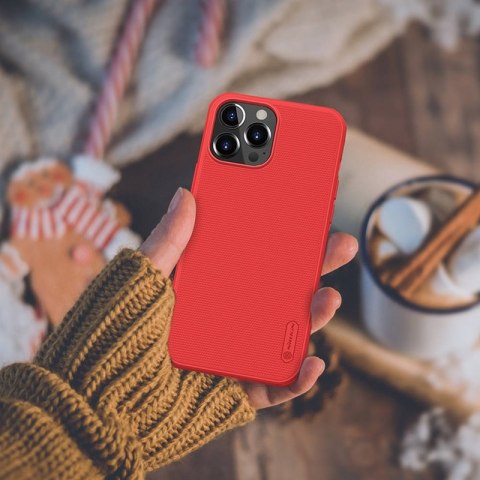 Nillkin Super Frosted Shield Pro - Etui Apple iPhone 13 Pro (Blue) Nillkin Super Frosted Shield Pro - Etui Apple iPhone 13 Pro (Blue)