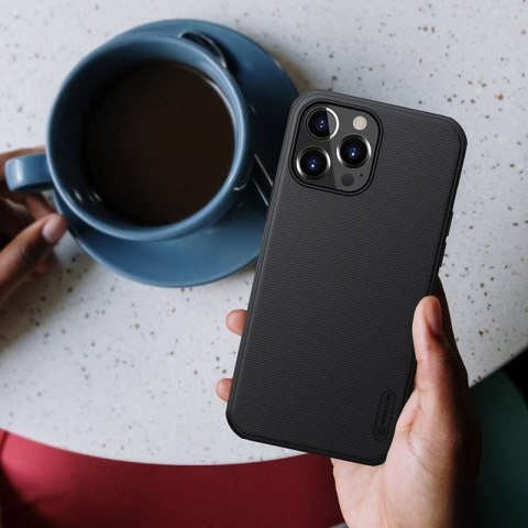 Nillkin Super Frosted Shield Pro - Etui Apple iPhone 13 Pro Max (Black) Nillkin Super Frosted Shield Pro - Etui Apple iPhone 13 Pro Max (Black)