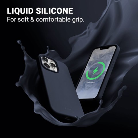 Crong Color Cover Magnetic - Etui iPhone 13 Pro Max MagSafe (granatowy) Crong Color Cover Magnetic - Etui iPhone 13 Pro Max MagSafe (granatowy)