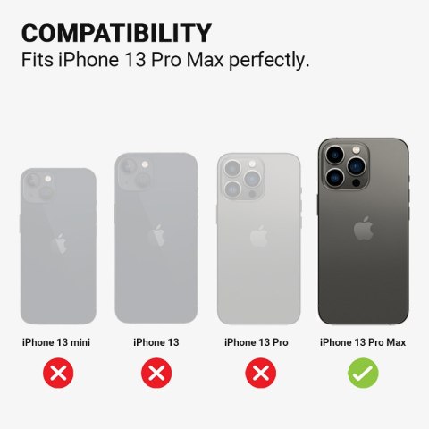Crong Color Cover Magnetic - Etui iPhone 13 Pro Max MagSafe (granatowy) Crong Color Cover Magnetic - Etui iPhone 13 Pro Max MagSafe (granatowy)