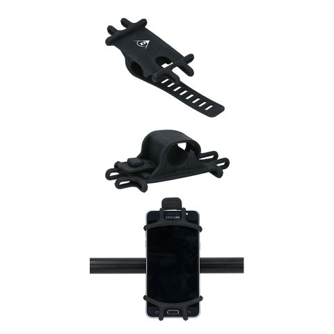 Dunlop - uchwyt rowerowy do telefonu 10-15 cm (czarny) Dunlop - uchwyt rowerowy do telefonu 10-15 cm (czarny)