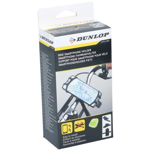 Dunlop - uchwyt rowerowy do telefonu 10-15 cm (czarny) Dunlop - uchwyt rowerowy do telefonu 10-15 cm (czarny)