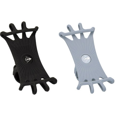 Dunlop - uchwyt rowerowy do telefonu 10-15 cm obrotowy (szary) Dunlop - uchwyt rowerowy do telefonu 10-15 cm obrotowy (szary)
