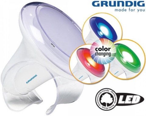 Grundig - Lampa RGB Mood light, zmieniające kolory, z pilotem Grundig - Lampa RGB Mood light, zmieniające kolory, z pilotem