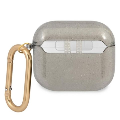 Guess 4G Glitter - Etui Airpods 3 (czarny) Guess 4G Glitter - Etui Airpods 3 (czarny)