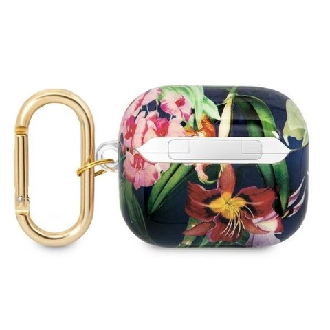 Guess Flower Strap - Etui Airpods 3 (Blue) Guess Flower Strap - Etui Airpods 3 (Blue)