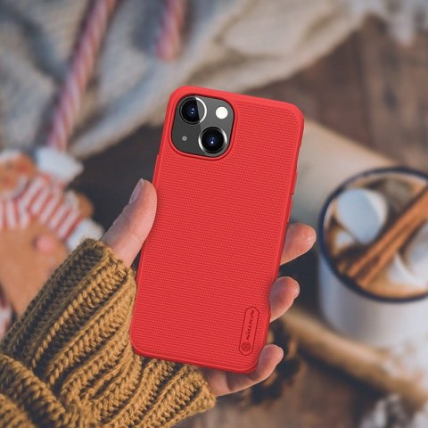 Nillkin Super Frosted Shield Pro - Etui Apple iPhone 13 Mini (Red) Nillkin Super Frosted Shield Pro - Etui Apple iPhone 13 Mini (Red)