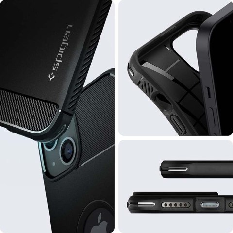 Spigen Rugged Armor - Etui do iPhone 13 (Czarny) Spigen Rugged Armor - Etui do iPhone 13 (Czarny)