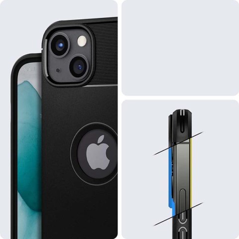 Spigen Rugged Armor - Etui do iPhone 13 (Czarny) Spigen Rugged Armor - Etui do iPhone 13 (Czarny)