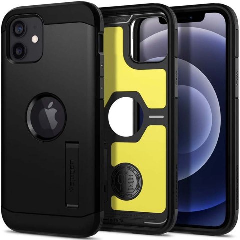 Spigen Tough Armor - Etui do iPhone 12 / iPhone 12 Pro (Czarny) Spigen Tough Armor - Etui do iPhone 12 / iPhone 12 Pro (Czarny)