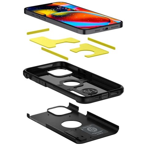 Spigen Tough Armor - Etui do iPhone 12 / iPhone 12 Pro (Czarny) Spigen Tough Armor - Etui do iPhone 12 / iPhone 12 Pro (Czarny)