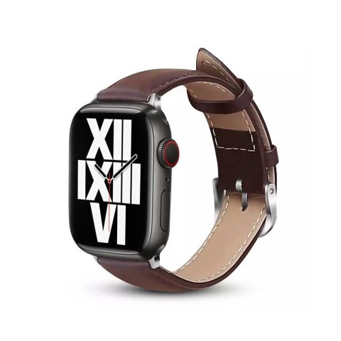 Crong Noble Band - Pasek z naturalnej skóry do Apple Watch 38/40/41 mm (Espresso) Crong Noble Band - Pasek z naturalnej skóry do Apple Watch 38/40/41 mm (Espresso)