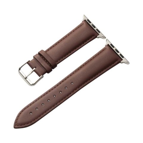 Crong Noble Band - Pasek z naturalnej skóry do Apple Watch 38/40/41 mm (Espresso) Crong Noble Band - Pasek z naturalnej skóry do Apple Watch 38/40/41 mm (Espresso)