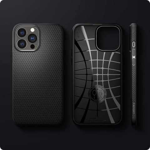 Spigen Liquid Air - Etui do iPhone 13 Pro (Czarny) Spigen Liquid Air - Etui do iPhone 13 Pro (Czarny)