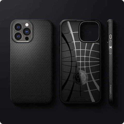 Spigen Liquid Air - Etui do iPhone 13 Pro Max (Czarny) Spigen Liquid Air - Etui do iPhone 13 Pro Max (Czarny)