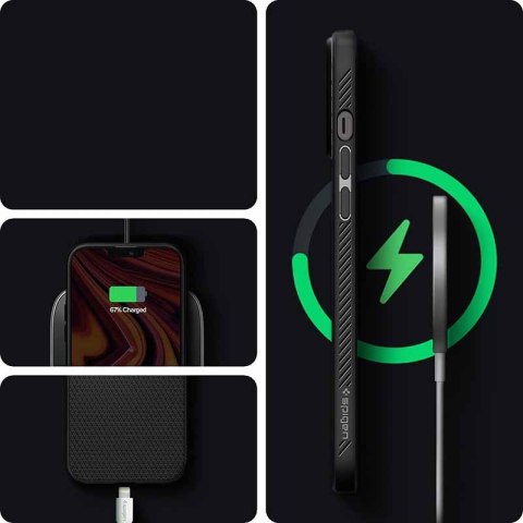 Spigen Liquid Air - Etui do iPhone 13 Pro Max (Czarny) Spigen Liquid Air - Etui do iPhone 13 Pro Max (Czarny)