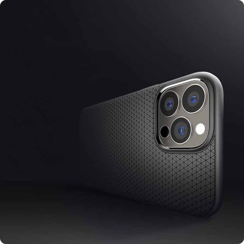 Spigen Liquid Air - Etui do iPhone 13 Pro Max (Czarny) Spigen Liquid Air - Etui do iPhone 13 Pro Max (Czarny)