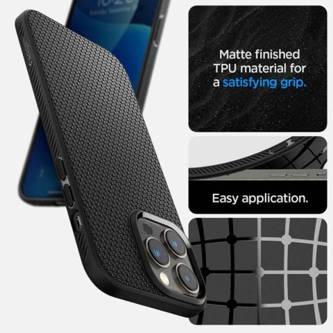 Spigen Liquid Air - Etui do iPhone 14 Pro Max (Czarny) Spigen Liquid Air - Etui do iPhone 14 Pro Max (Czarny)