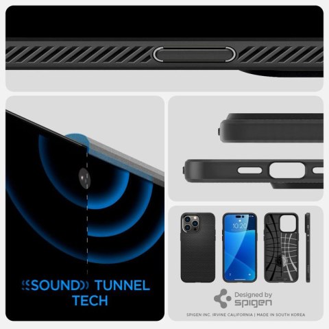 Spigen Liquid Air - Etui do iPhone 14 Pro Max (Czarny) Spigen Liquid Air - Etui do iPhone 14 Pro Max (Czarny)