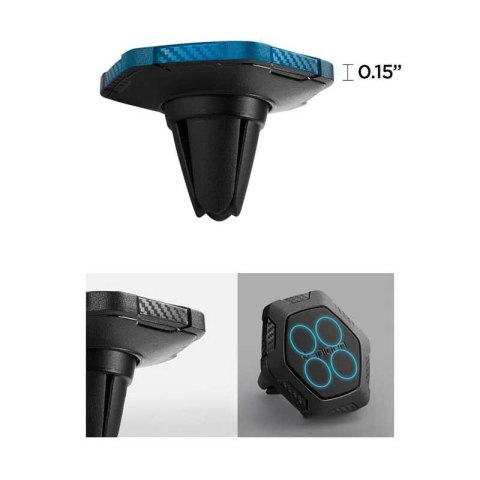 Spigen Magnetic Car Mount Holder QS11 - Uchwyt samochodowy (Czarny) Spigen Magnetic Car Mount Holder QS11 - Uchwyt samochodowy (Czarny)