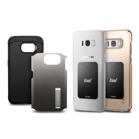 Spigen Magnetic Car Mount Holder QS11 - Uchwyt samochodowy (Czarny) Spigen Magnetic Car Mount Holder QS11 - Uchwyt samochodowy (Czarny)