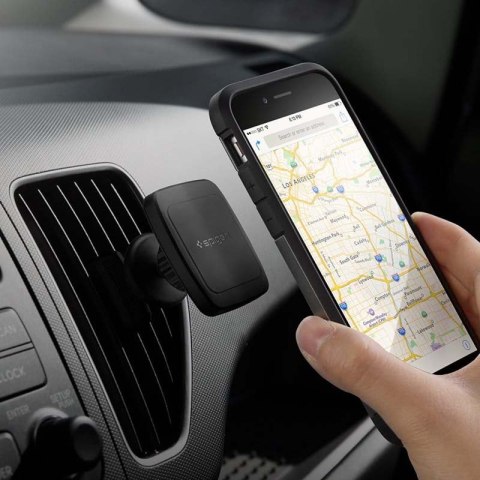 Spigen Premium Air Vent Magnetic Car Mount A201 - Uchwyt samochodowy (Czarny) Spigen Premium Air Vent Magnetic Car Mount A201 - Uchwyt samochodowy (Czarny)