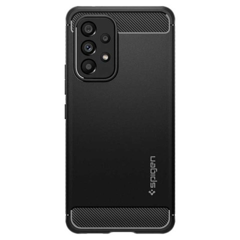 Spigen Rugged Armor - Etui do Samsung Galaxy A53 5G (Czarny) Spigen Rugged Armor - Etui do Samsung Galaxy A53 5G (Czarny)