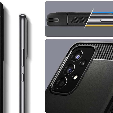 Spigen Rugged Armor - Etui do Samsung Galaxy A53 5G (Czarny) Spigen Rugged Armor - Etui do Samsung Galaxy A53 5G (Czarny)