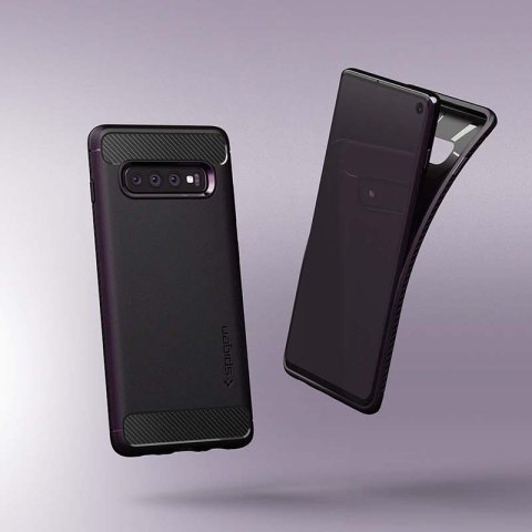 Spigen Rugged Armor - Etui do Samsung Galaxy S10 (Czarny) Spigen Rugged Armor - Etui do Samsung Galaxy S10 (Czarny)