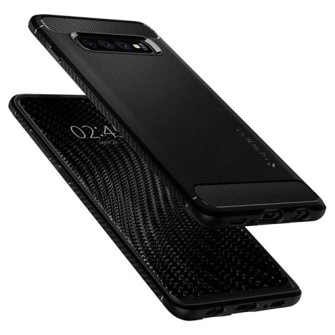 Spigen Rugged Armor - Etui do Samsung Galaxy S10 (Czarny) Spigen Rugged Armor - Etui do Samsung Galaxy S10 (Czarny)