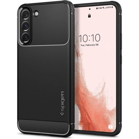 Spigen Rugged Armor - Etui do Samsung Galaxy S22 (Czarny) Spigen Rugged Armor - Etui do Samsung Galaxy S22 (Czarny)