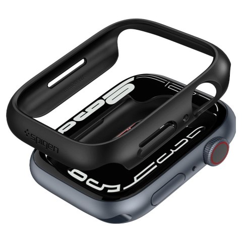 Spigen Thin Fit - Obudowa do Apple Watch 8 / Watch 7 45 mm (czarny) Spigen Thin Fit - Obudowa do Apple Watch 8 / Watch 7 45 mm (czarny)