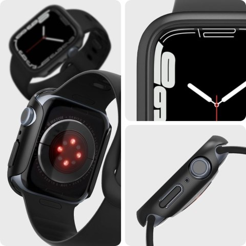 Spigen Thin Fit - Obudowa do Apple Watch 8 / Watch 7 45 mm (czarny) Spigen Thin Fit - Obudowa do Apple Watch 8 / Watch 7 45 mm (czarny)