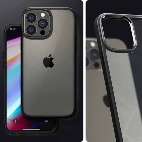 Spigen Ultra Hybrid - Etui do iPhone 13 Pro Max (Czarny) Spigen Ultra Hybrid - Etui do iPhone 13 Pro Max (Czarny)