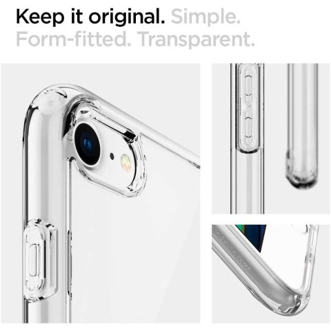 Spigen Ultra Hybrid - Etui do iPhone SE 2022 / SE 2020 / 8 / 7 (Przezroczysty) Spigen Ultra Hybrid - Etui do iPhone SE 2022 / SE 2020 / 8 / 7 (Przezroczysty)